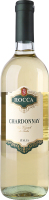 Вино 0.75л 12% белое полусухое виноградное натуральное Шардоне Rocca бут