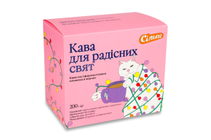 Кава зерно Кава д/радісних свят постферм араб смаж