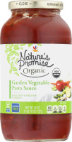Nature's Promise Organic Pasta Sauce Garden Vegetable