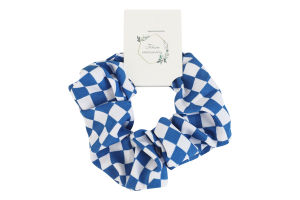 Резинка для волосся тканева ТОВ Южпромгруп 1шт в асорт