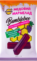 Мармелад медовий Мед-пряний виноград Bumblebee Marbee м/у 50г