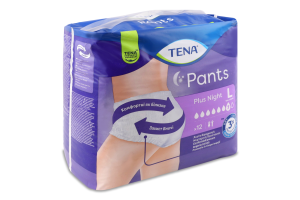Підгузки-трусики д/дорослих Plus Night р.L 12шт Tena