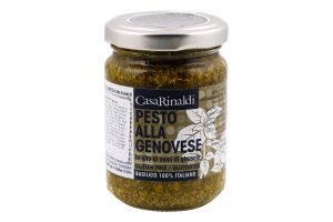 Крем-паста в соняшниковій олії Pesto Alla Genovese Casa Rinaldi с/б 130г