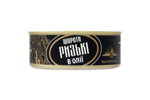 Шпроти в/о Зефіш Ризькі 240г з/к