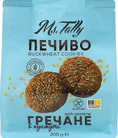Печиво гречане в кунжуті Ms.Tally м/у 200г