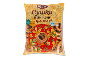 Сушки ванильные Флора БКК м/у 300г