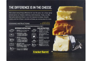 Cracker Barrel Macaroni & Cheese Dinner Sharp Cheese