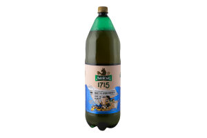 Пиво 2.25л 4.5% светлое пастеризованное 1715 Львівське п/бут