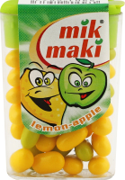 Драже фруктове Яблуко-лимон Mik Maki п/у 16г