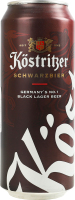 Пиво 0.5л 4.8% темне фільтроване пастеризоване Schwarzbier Köstritzer з/б