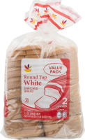 Ahold Round Top White Enriched Bread Value Pack - 2 CT