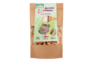 Завтраки сухие для детей от 3лет с чиа, сладкой стевией и витаминами Мультизлаки Дитячі Смаколики д/п 25г