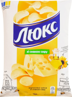 Чипсы картофельные со вкусом сыра Люкс м/у 105г