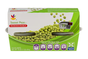 Ahold Sweet Peas Microwaveable - 4 CT