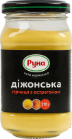 Горчица Дижонская с эстрагоном Руна с/б 210г
