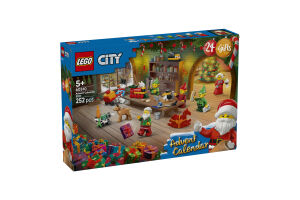 Конструктор для детей от 5лет №60510 Advent calendar 2026 City Lego 252эл