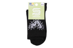 Шкарпетки дит Premier socks ТініХаракт чорн р20-22