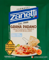 Сир 32% тертий Грана Падано DOP Zanetti м/у 50г