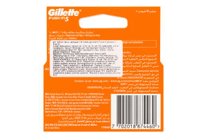 Касети змінні для гоління Fusion 5 Gillette 4шт