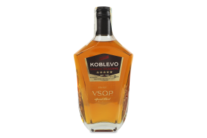Бренди 250мл 40% 5 звезд VSOP Grand Reserve Koblevo бут