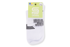 Шкарпетки підл Premier socks серед рез біл р22-24