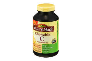 Nature Made C Vitamin 500mg Chewable Tablets - 150 CT