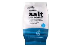 Соль морская мелкая из района Месолонги Salt Odyssey м/у 1кг