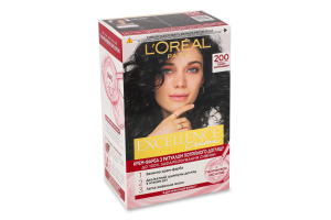 Крем-фарба д/волосся Екселенс Крем 200 темно-коричневий Лореаль