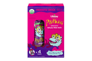 Lifeway Organic ProBugs Organic Whole Milk Kefir Goo-Berry Pie - 4 CT