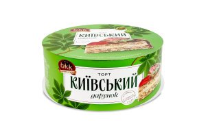 Торт з арахісом Київський дарунок Kyiv BKK к/у 850г