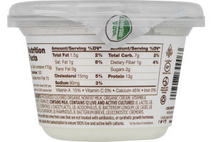 Lifeway Organic Nonfat Milk & Cream Kefir Cup