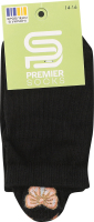 Шкарпетки дитячі з вишивкою Бант з 3Д язичком занижені р.12-20 Premier Socks