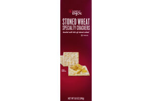 Simply Enjoy Specialty Crackers Stoned Wheat
