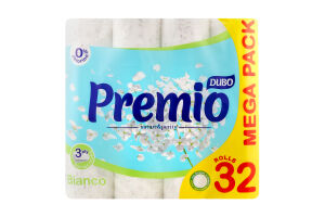 Папір туал.цел.3ш.Диво Premio Bianco32шт