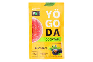 Концентрат напитка безалкогольного пастеризованный Брамбл Cocktail Yogoda д/п 50г