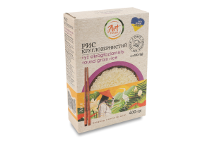 Рис круглозернистий Art Foods к/у 4х100г