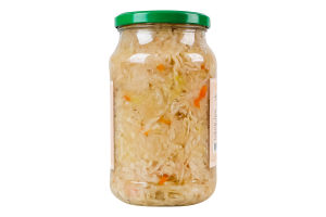 Капуста квашеная органическая стерилизованная Stodola с/б 900г