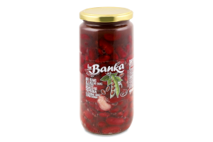 Квасоля червона в ніжному соусі 500г твіст/б The Banka