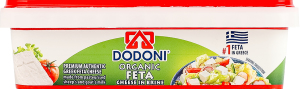 Сир 43% Фета P.D.O. Органік Dodoni п/у 330г