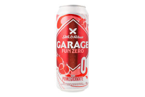 Пиво спеціальне 500мл безалкогольне пастеризоване Taste Pomegranate Fun Zero №0 Seth&Riley's Garage з/б