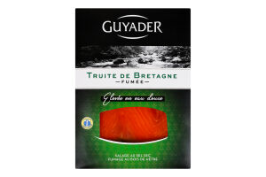 Форель Guyader з Бретані копчена 4 скибочки