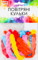 Набір кульок латексних Спіраль 10шт Паті Хата