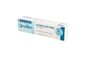 Паста зубная Icy Mint Complete Pro Cosmos Organic Nordics 75мл