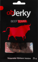 Говядина вяленая Техасская OбJerky м/у 25г