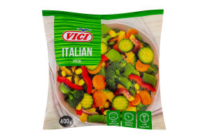 Овощи быстрозамороженные Italian mix Vici м/у 400г