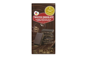 Ahold Twisted Chocolate Dark Chocolate Crisp Rice Bar