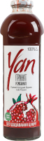Сок без добавления сахара прямой холодный отжим Гранат Yan с/бут 930мл