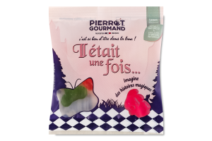 Цукерки Pierrot Gourmand асорт фруктово ягідні жув