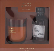 Набір аромат MBM My Home LeatherWood корич MH-1796