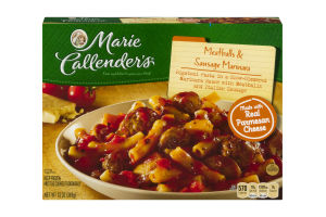 Marie Callender's Meatballs & Sausage Marinara